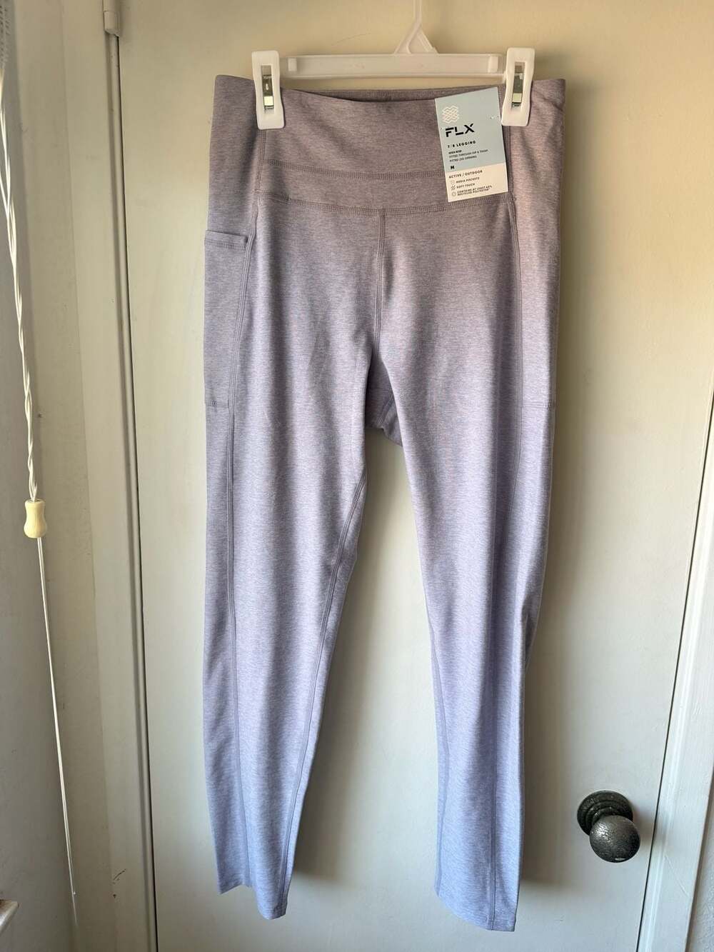 FLX Women's High Rise 7/8 Legging Size M